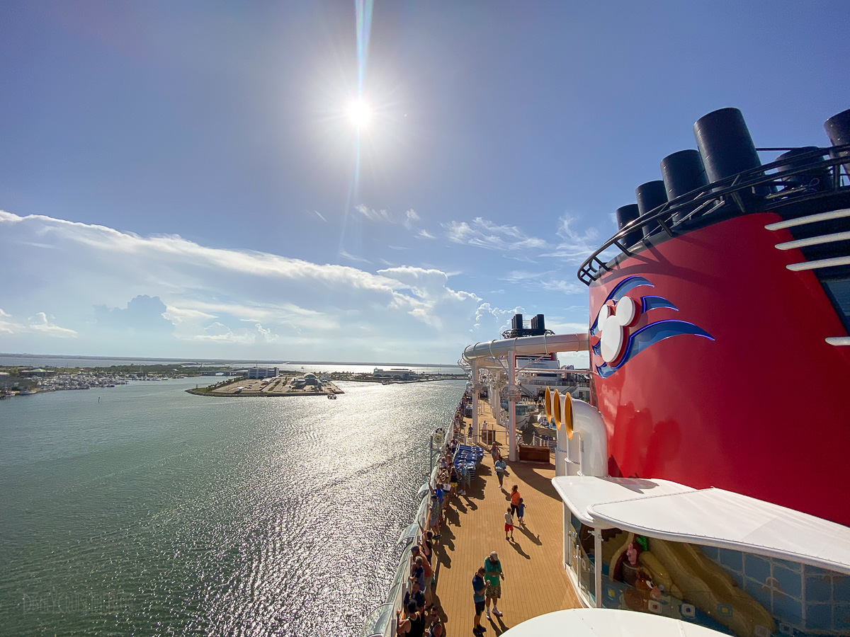 Disney Wish Maiden Voyage Sail Away