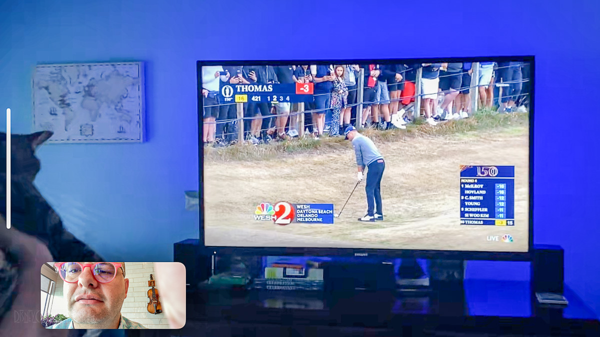 Wish And The Angry Golfer FaceTime The Open