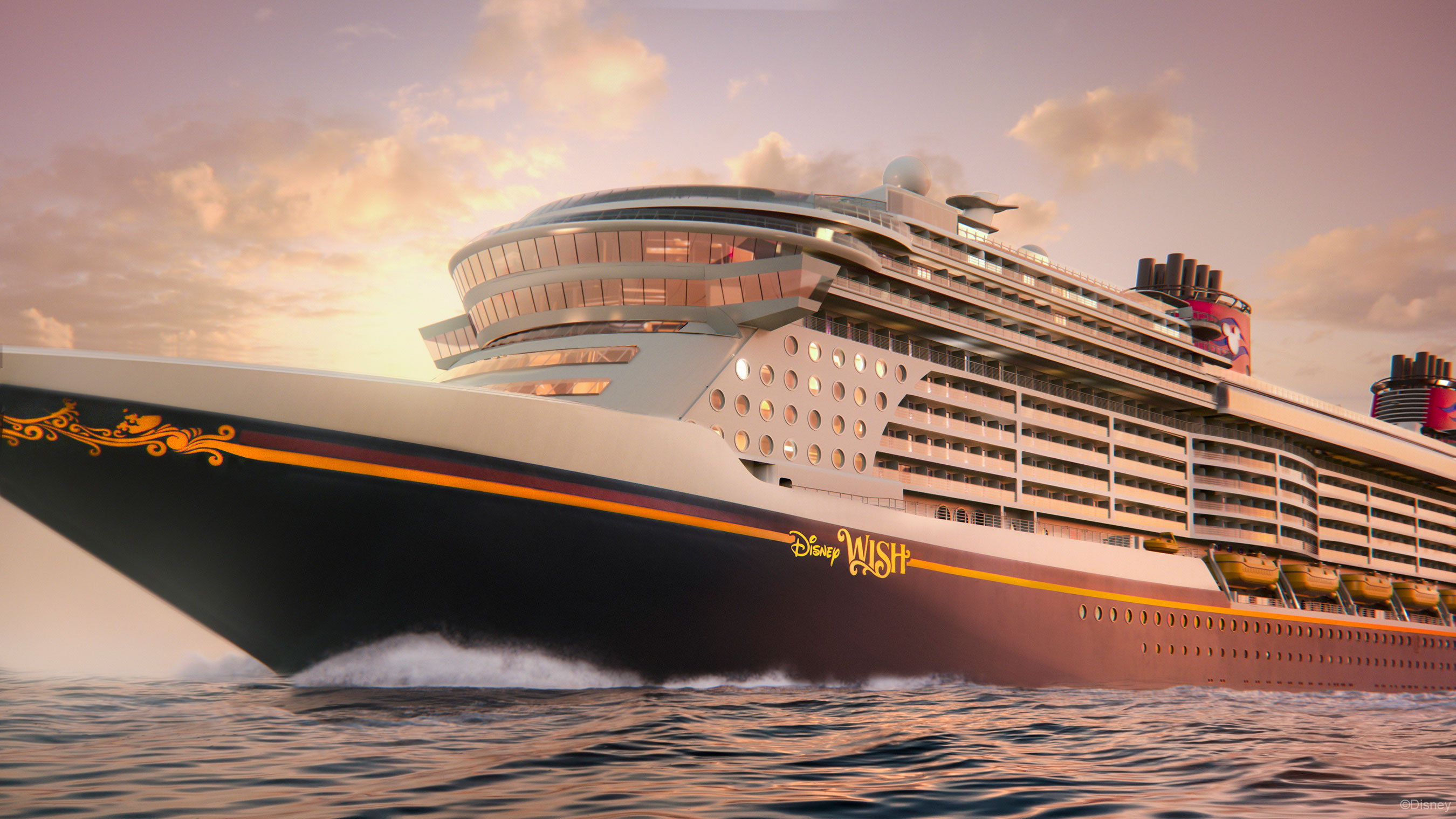 Disney Cruise Line's newest ship, Disney Wish, boasts suspended