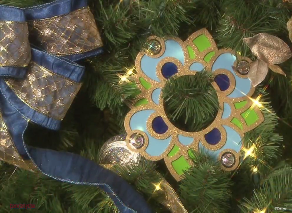 Disney Fantasy Chandelier Inspired Christmas Tree Ornament