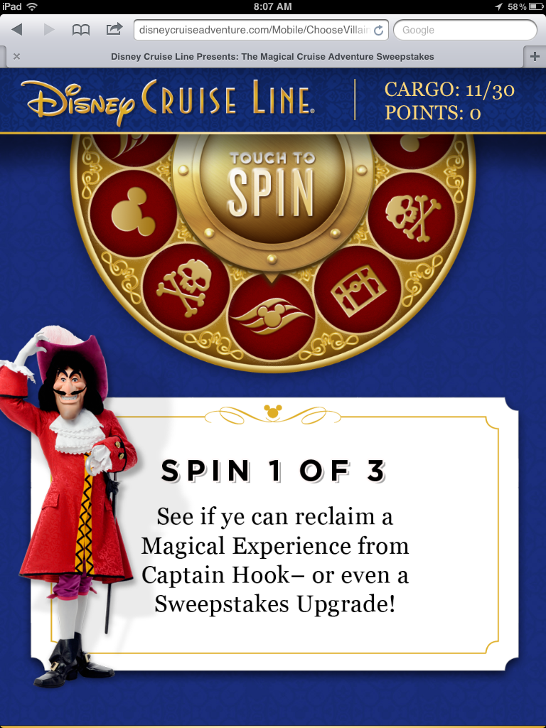 Magical Cruise Adventure Mobile - Hook Challenge