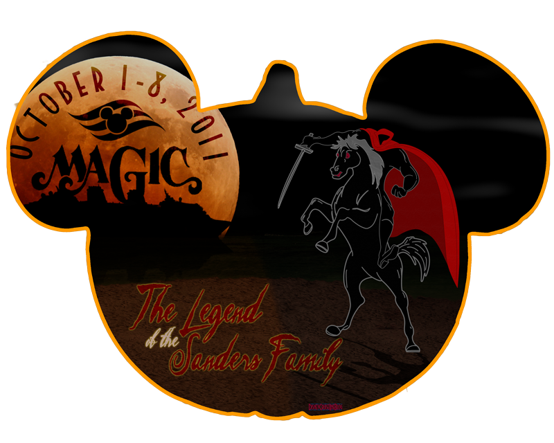 Door Magnet October 2011 Disney Magic