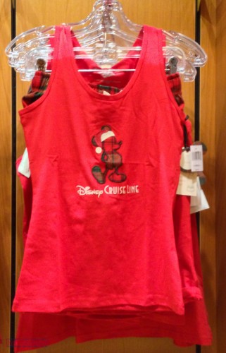 DCL 2012 Holiday Merchandise - Womens 2-piece Pajama Set (Tank &