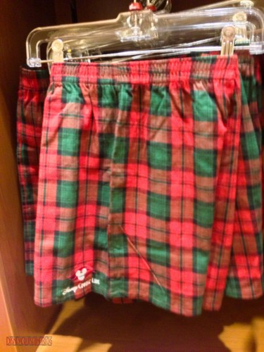 DCL 2012 Holiday Merchandise - Pajama Shorts