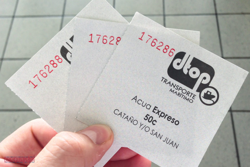 Cataño to Old San Juan Ferry Tickets