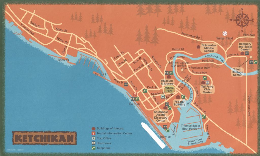 Ketchican Map