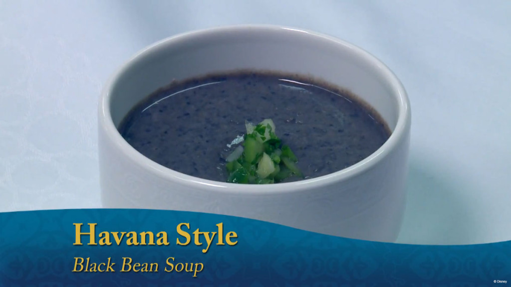 Disney Magic Carioca's Havana Black Bean Soup