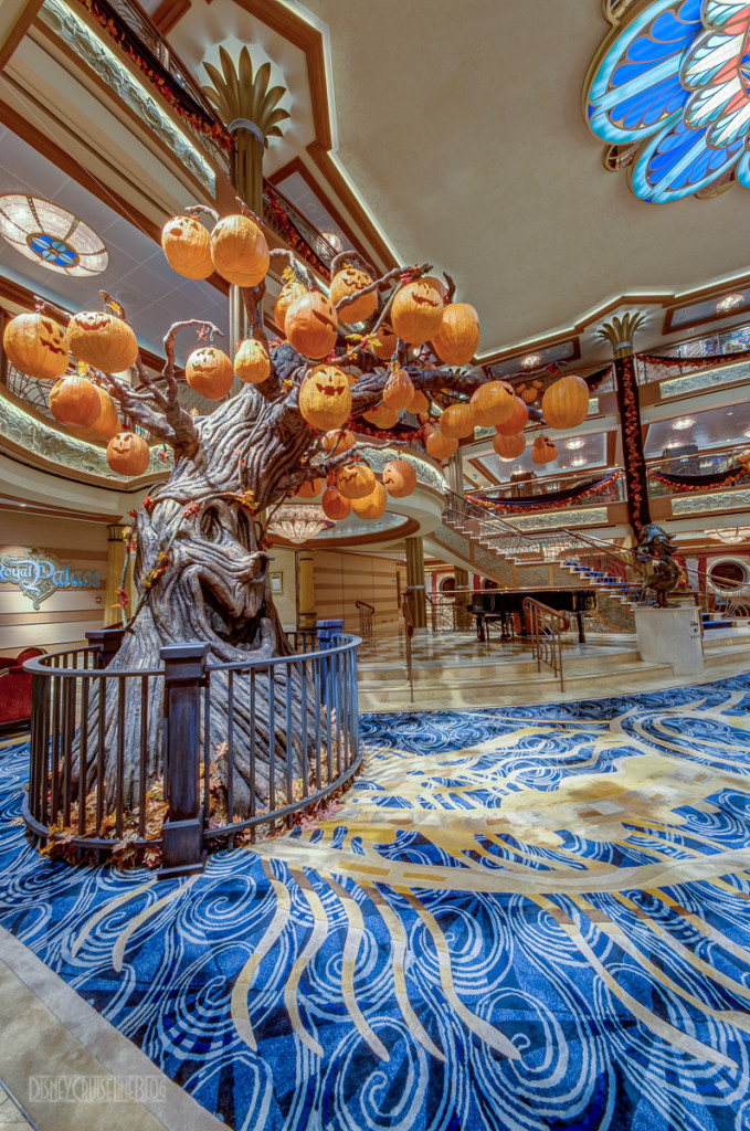 Disney Dream Atrium Lobby Halloween On The High Seas