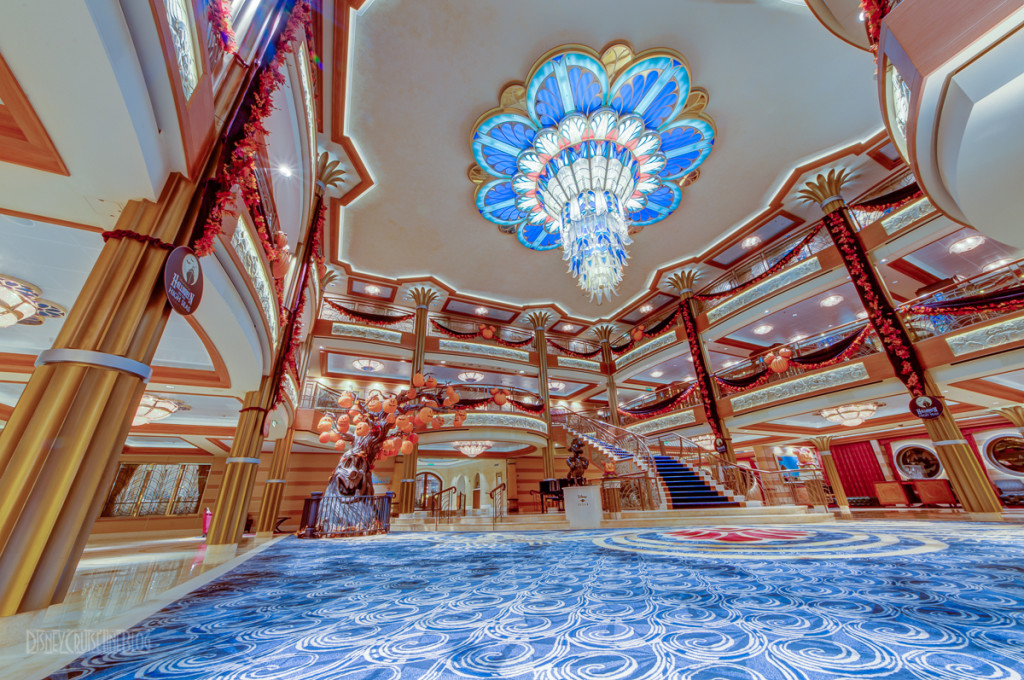 Disney Dream Atrium Lobby Halloween On The High Seas