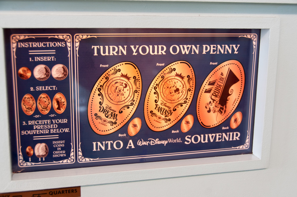 DCL Port Canaveral Penny Press Dream Class Instructions