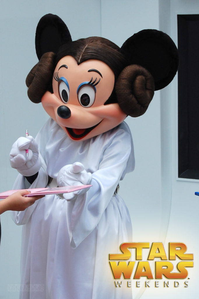 Star Wars Weekends Minnie Mouse As Princess Leia