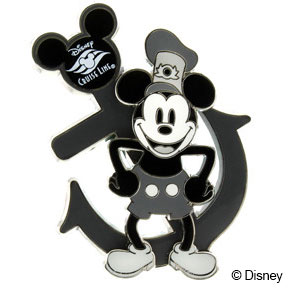 Steamboat Willie Anchor Disney Pin March 2014