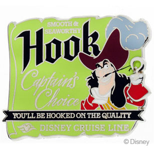 DCL Pin Hooked On The Quality Captain Hook April 2014