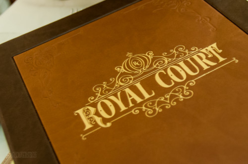 Royal Court Menu