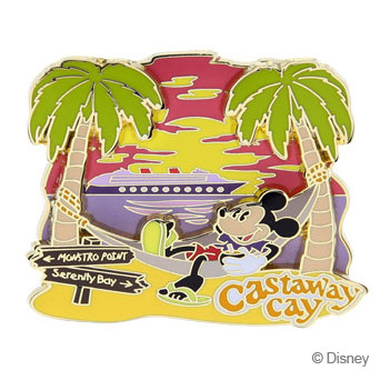 DCL Pin Castaway July 2014