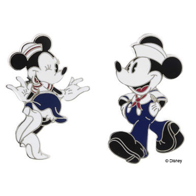 DCL Pin Sailor Mickey Minnie July 2014