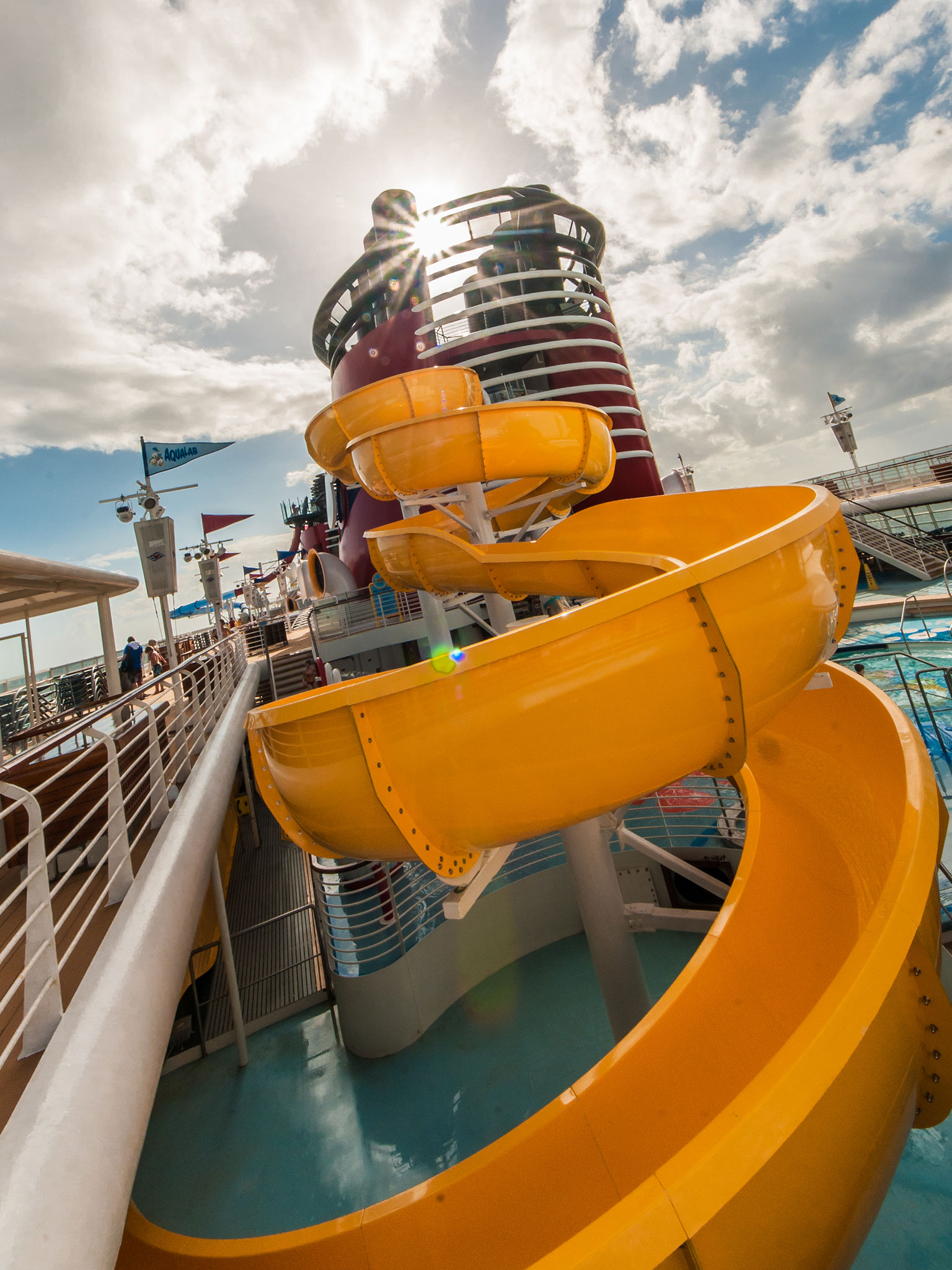 disney cruise slides