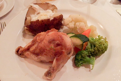 Disney Cruise Line Chicken Breast Vegetables Baked Potato