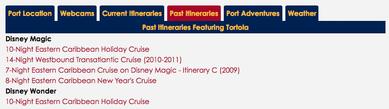 DCLBlog Itinerary Feature Port Tortola Itineraries Past
