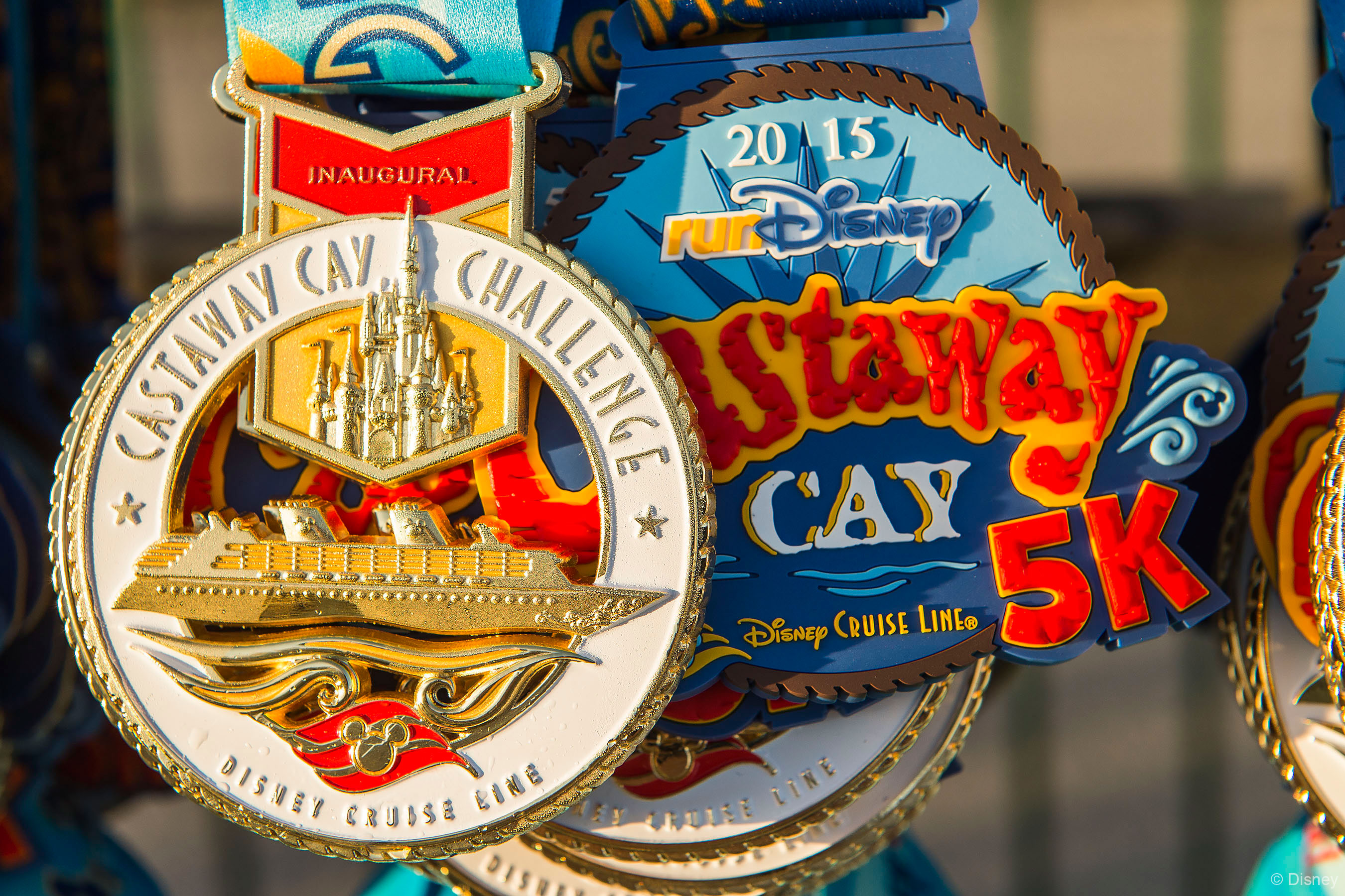 RunDisney Inaugural Castaway Cay Challenge Medals