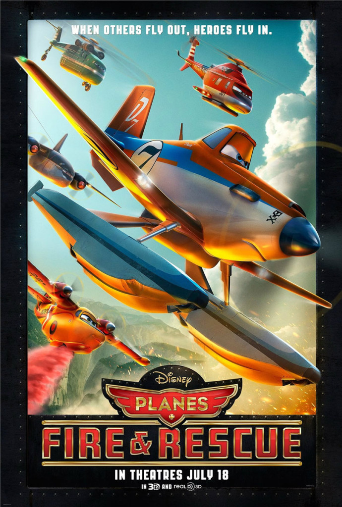 Planes Fire And Rescue Movie Poster