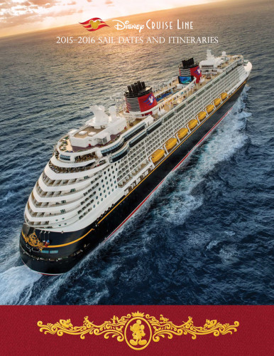 DCL Itinerary Brochure March 2015 2015 2016 Summer Dates Cover