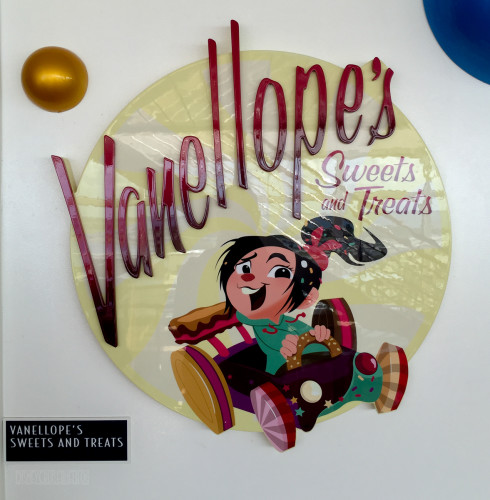 Vanellope's Sweets And Treats Sign