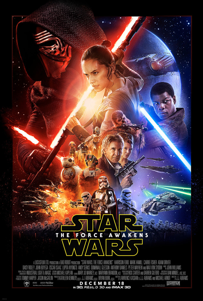 Star Wars Episode 7 The Force Awakens Official Movie Poster
