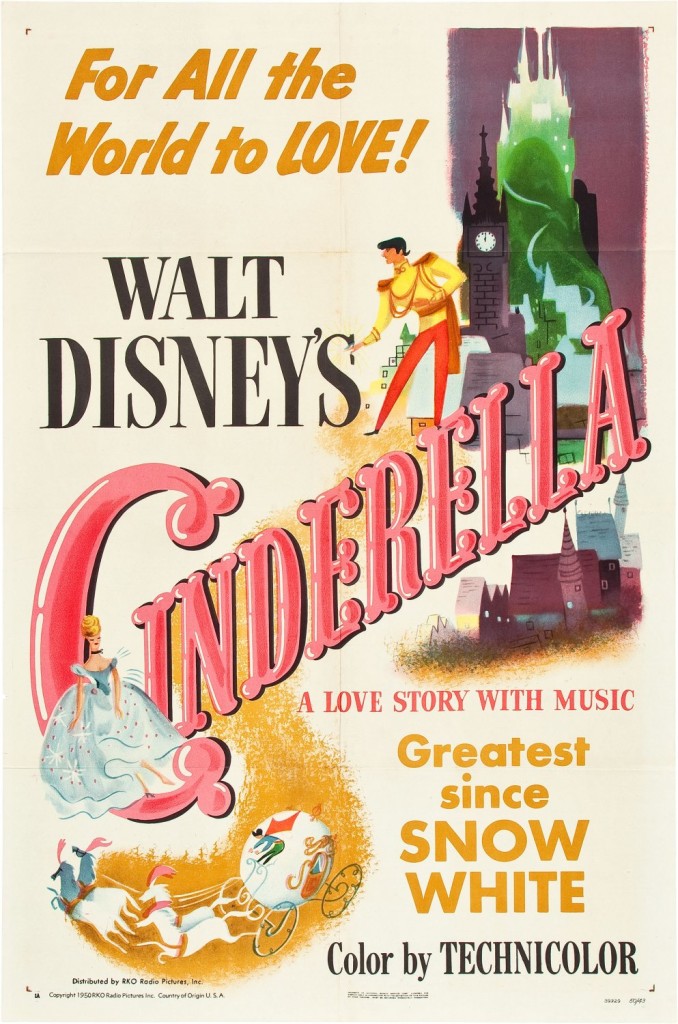 Cinderella 1950 Movie Poster