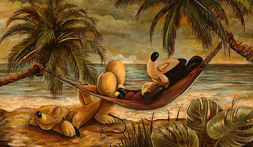 Darren Wilson Relaxing In Paradise