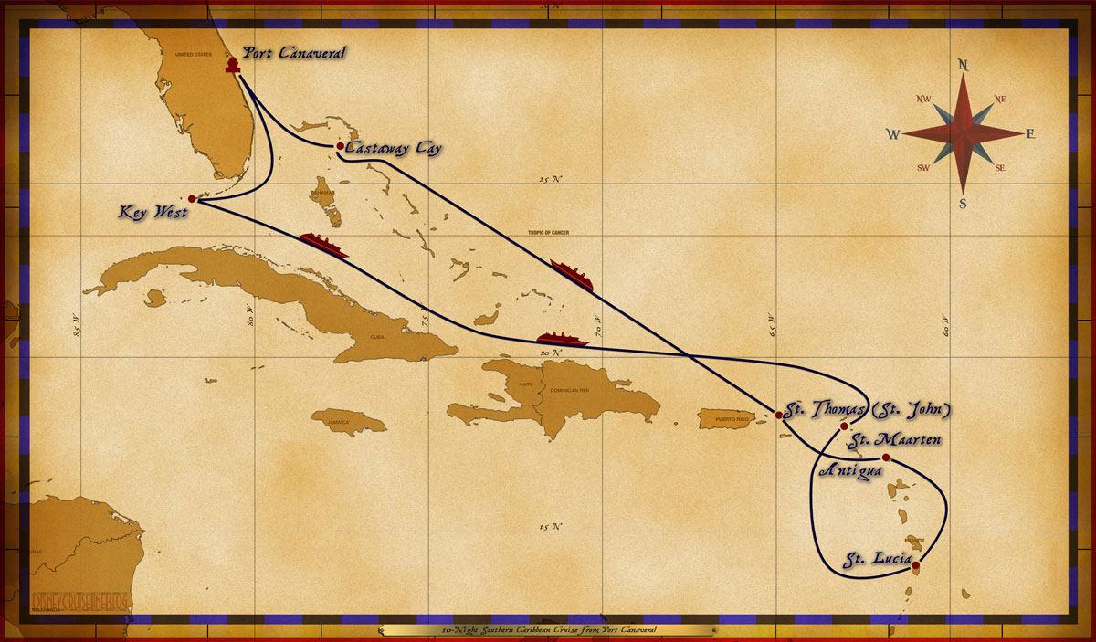 disney cruise southern caribbean
