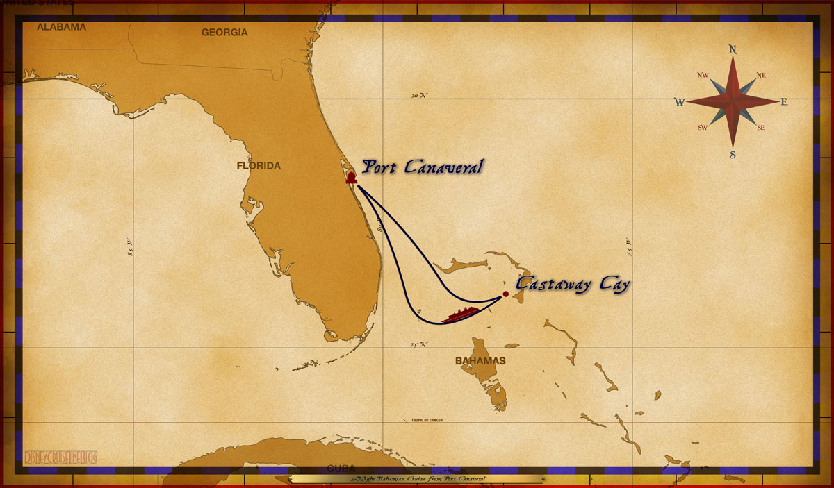 Map Dream 3 Night Bahamian PC CC Sea