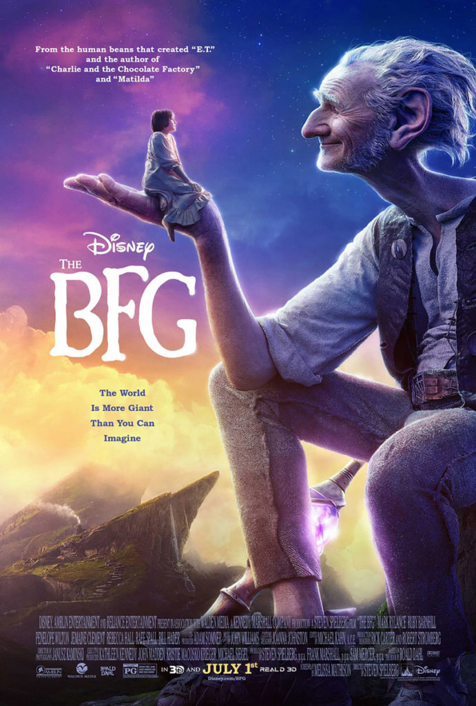 Disney's The BFG Big Friendly Giant Movie Poster
