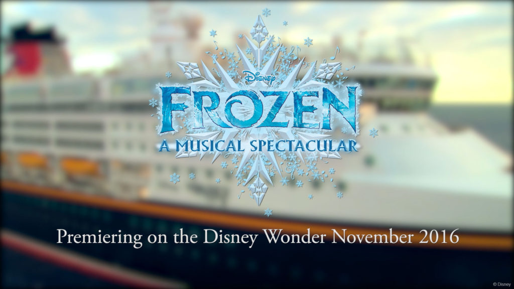 DW Frozen A Musical Spectacular Title Treatment