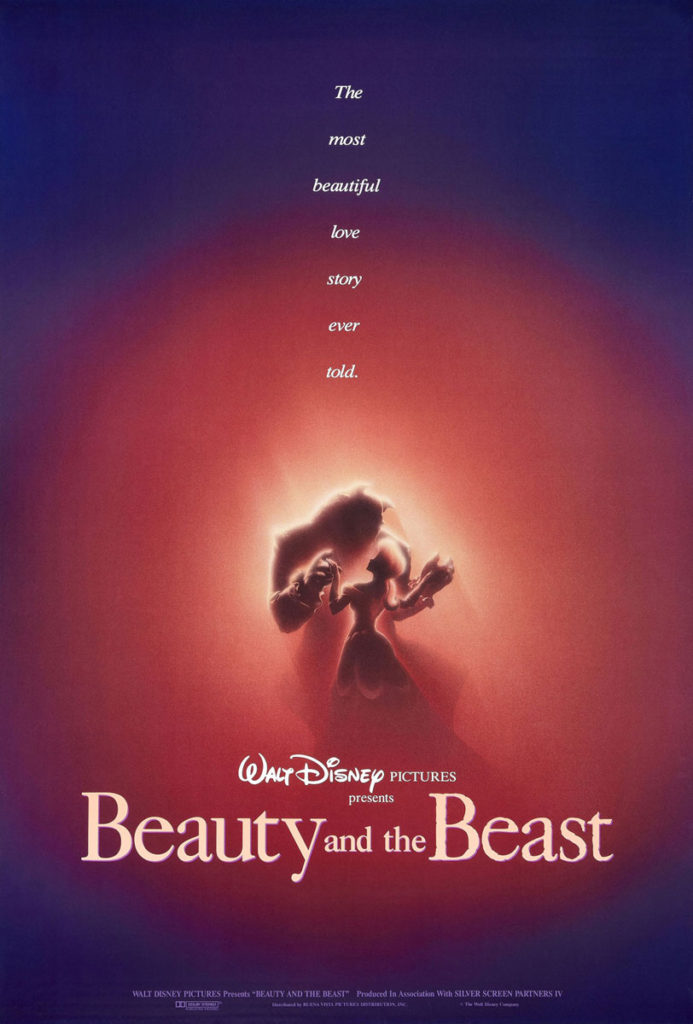 Beauty And The Beast 1991 Movie Poster
