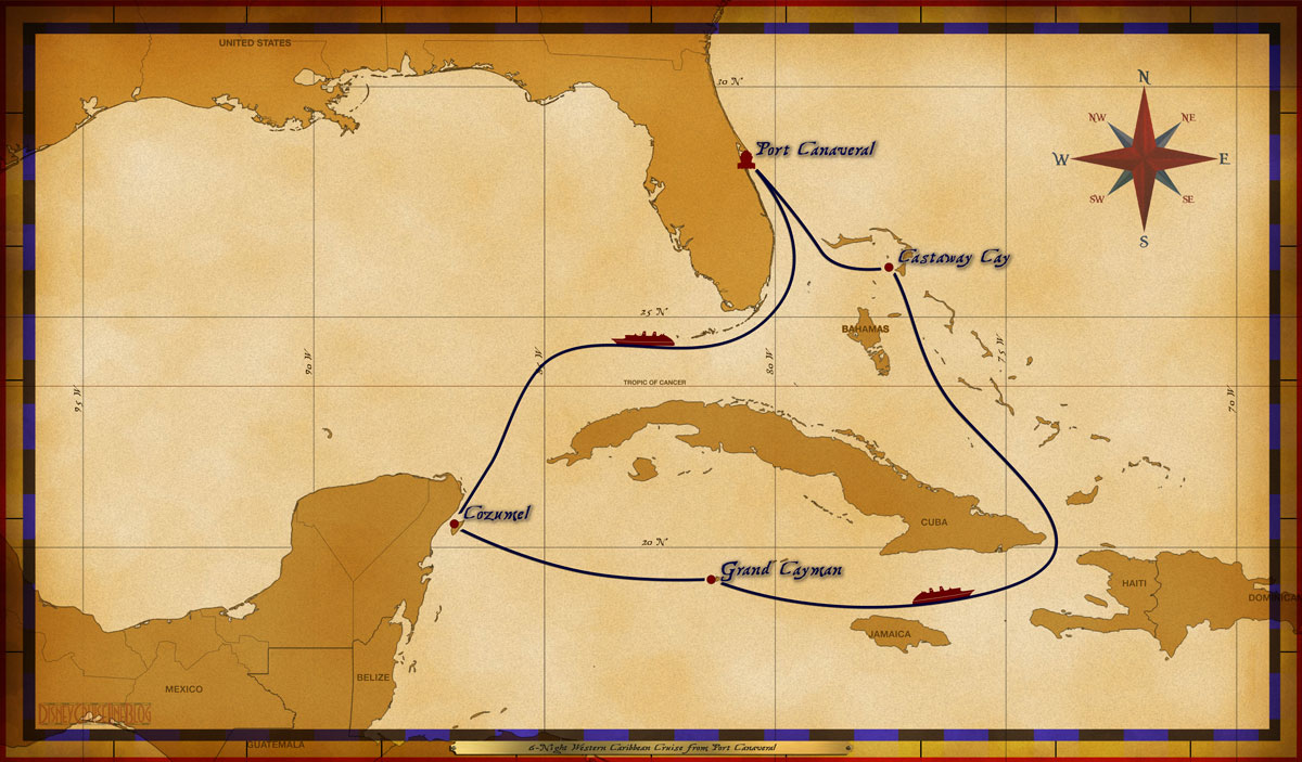 6-Night Western Caribbean Cruise from Port Canaveral
