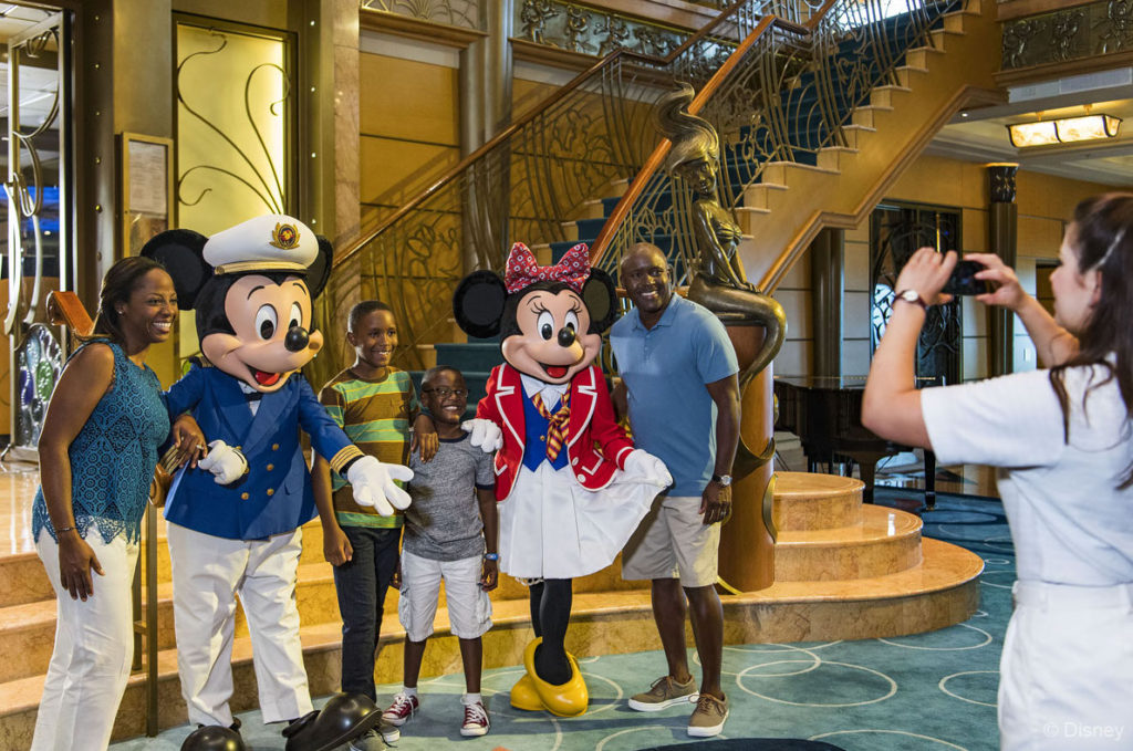 Captain Mickey And First Mate Minnie On The Disney Wonder