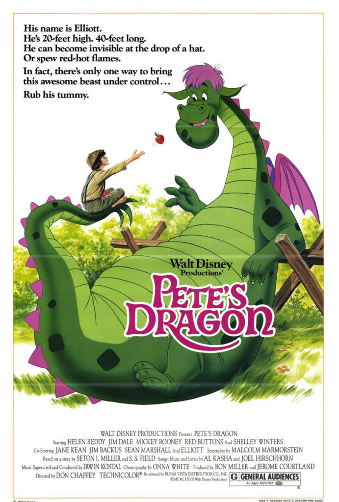 Pete's Dragon 1977 Movie Poster