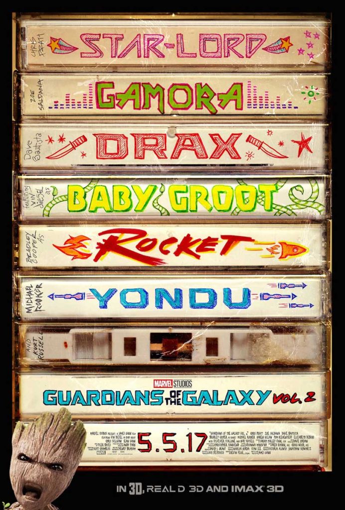 Guardians Of The Galaxy 2 Movie Poster