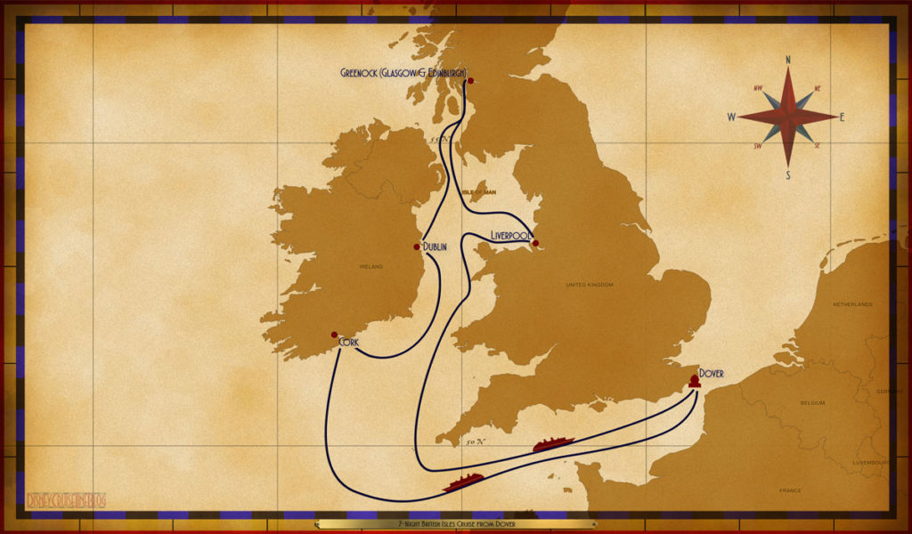 Map Magic 7 Night British Isles Dover