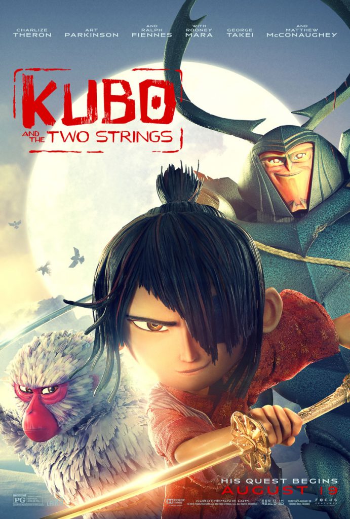 Kubo Two Strings Movie Poster