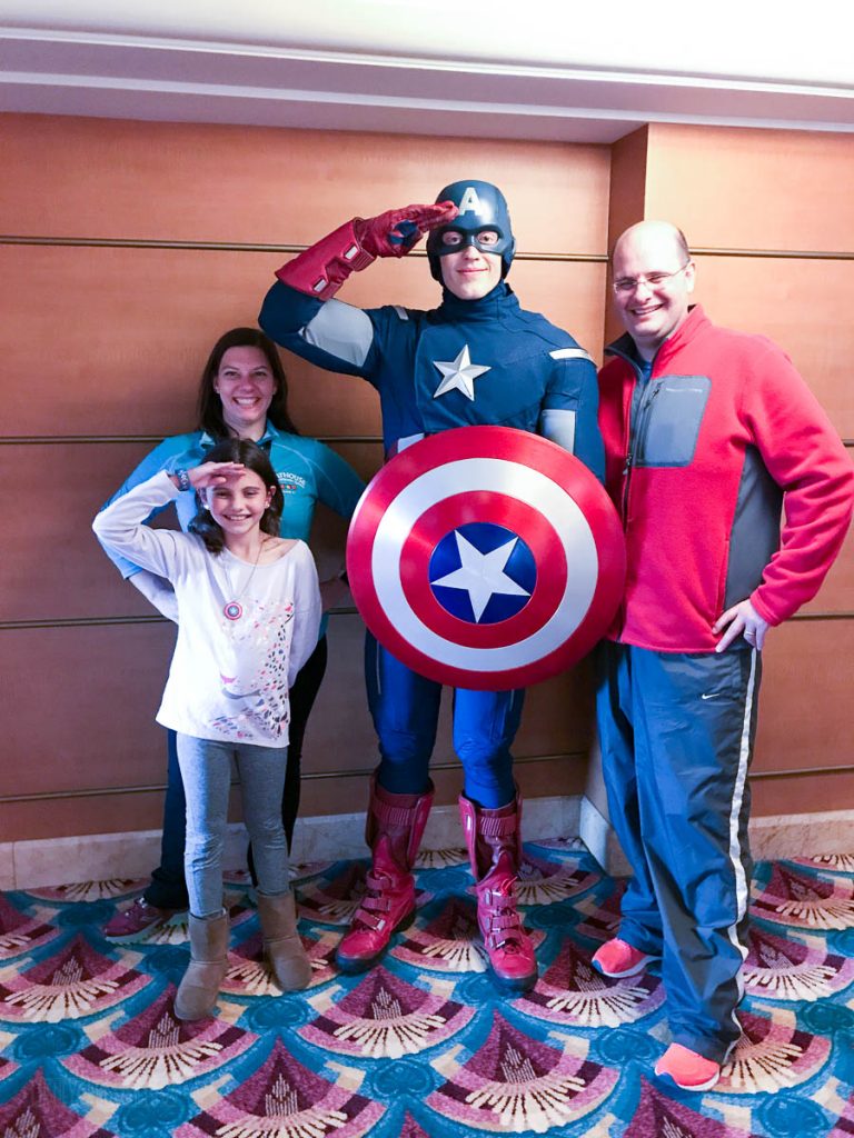 Captain America Family Photo