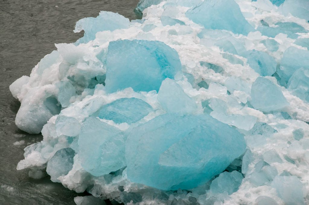 Hubbard Glaicer Ice Flow