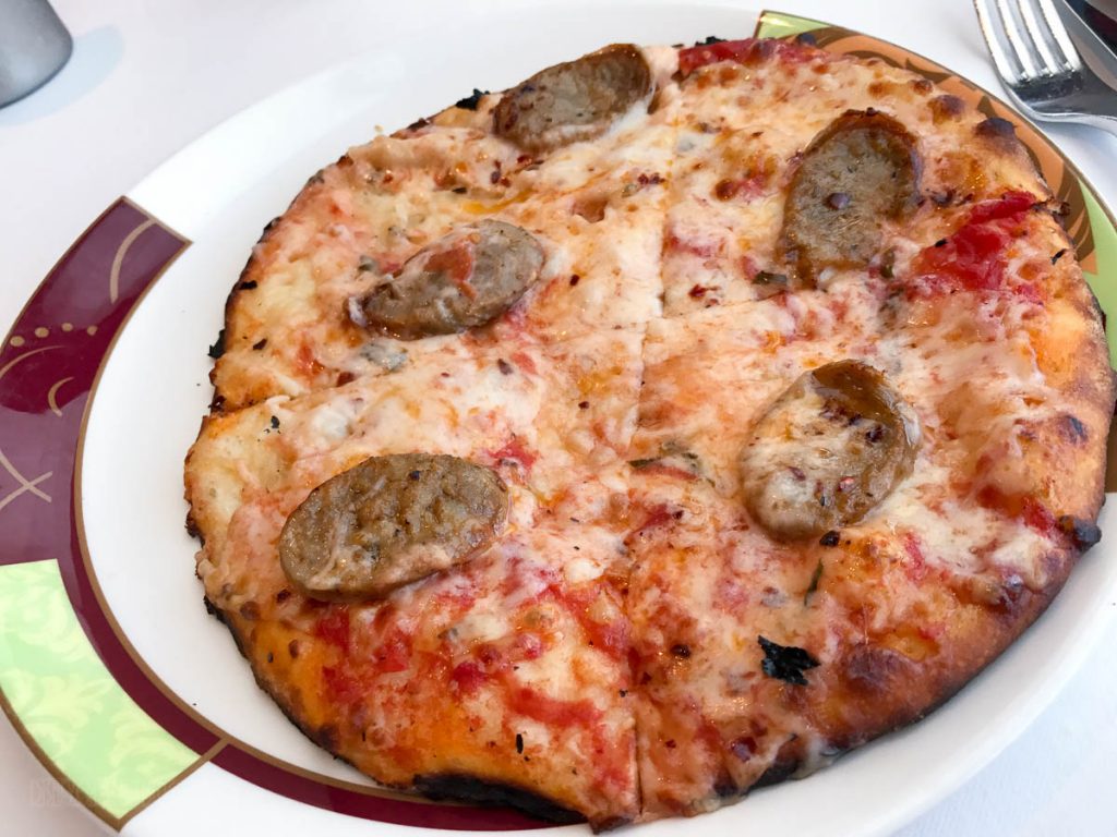 Palo Brunch Spicy Italian Sausage Pizza