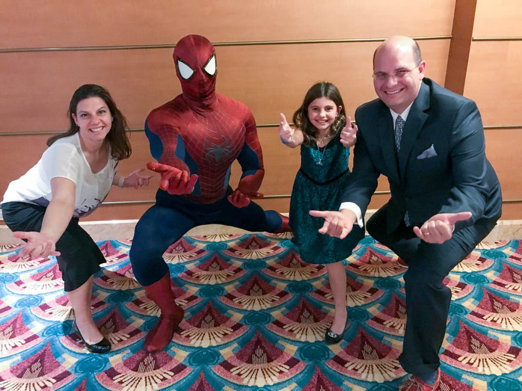 Spider Man Family Photo