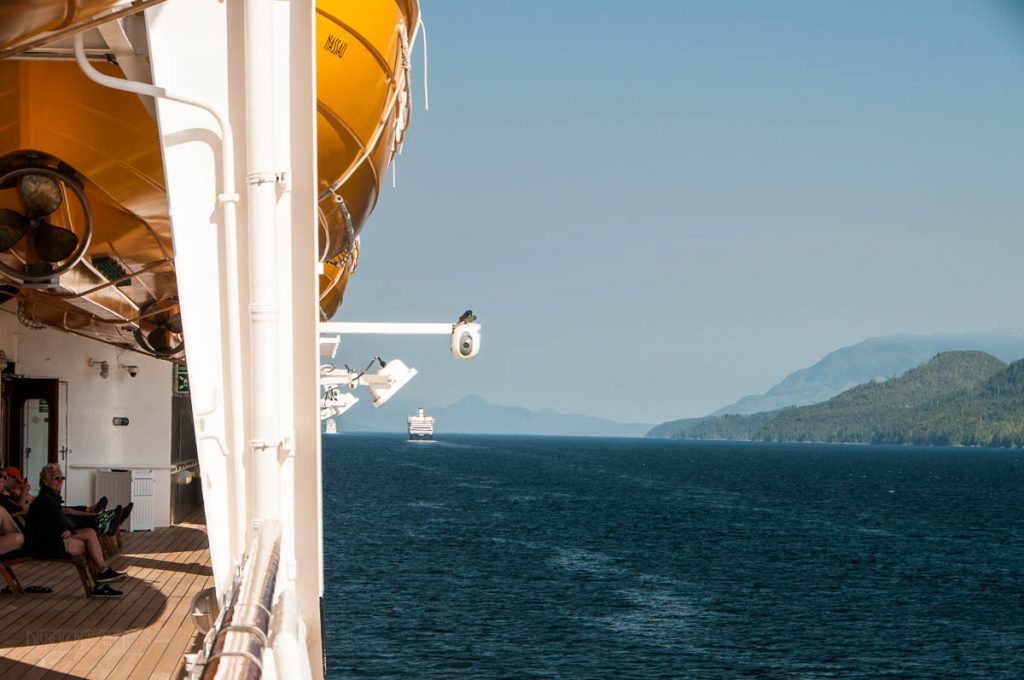 Wonder Caravan Of Cruise Ships In British Columbia