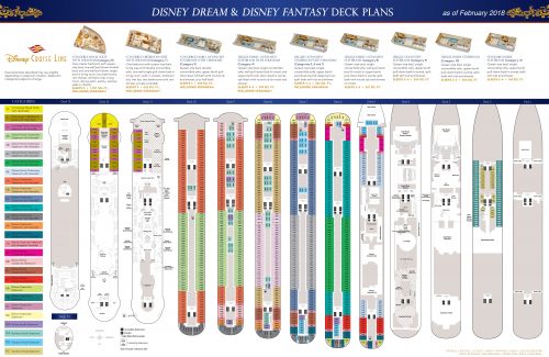 Deck Plans - Disney Dream & Disney Fantasy • The Disney Cruise Line Blog