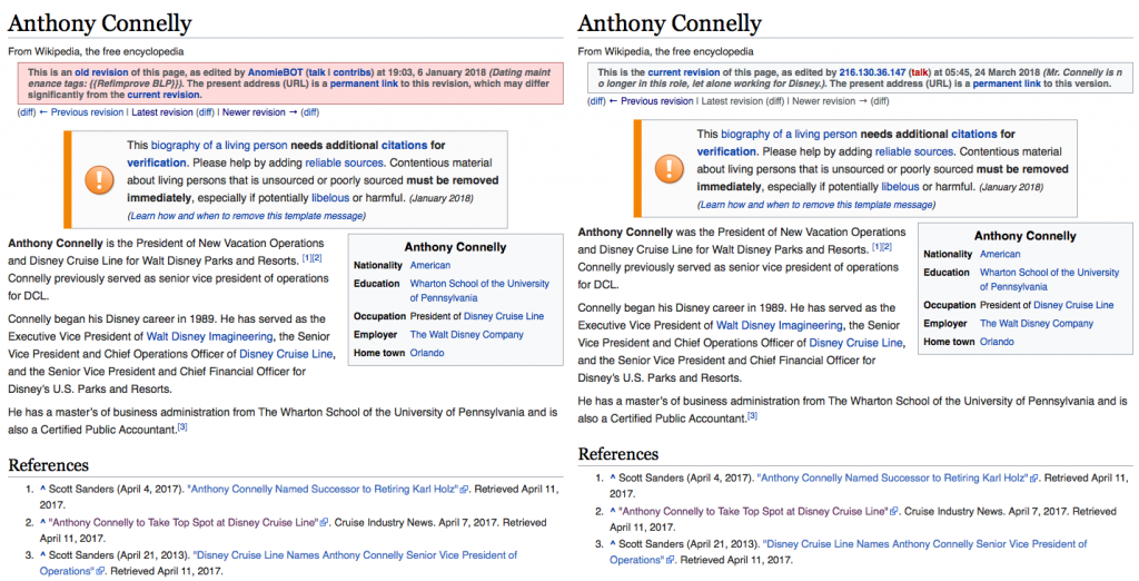 Connelly Wikipedia Edit 20180324