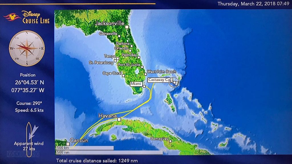 Disney Magic Staterrom Map 20180322 Castaway Cay