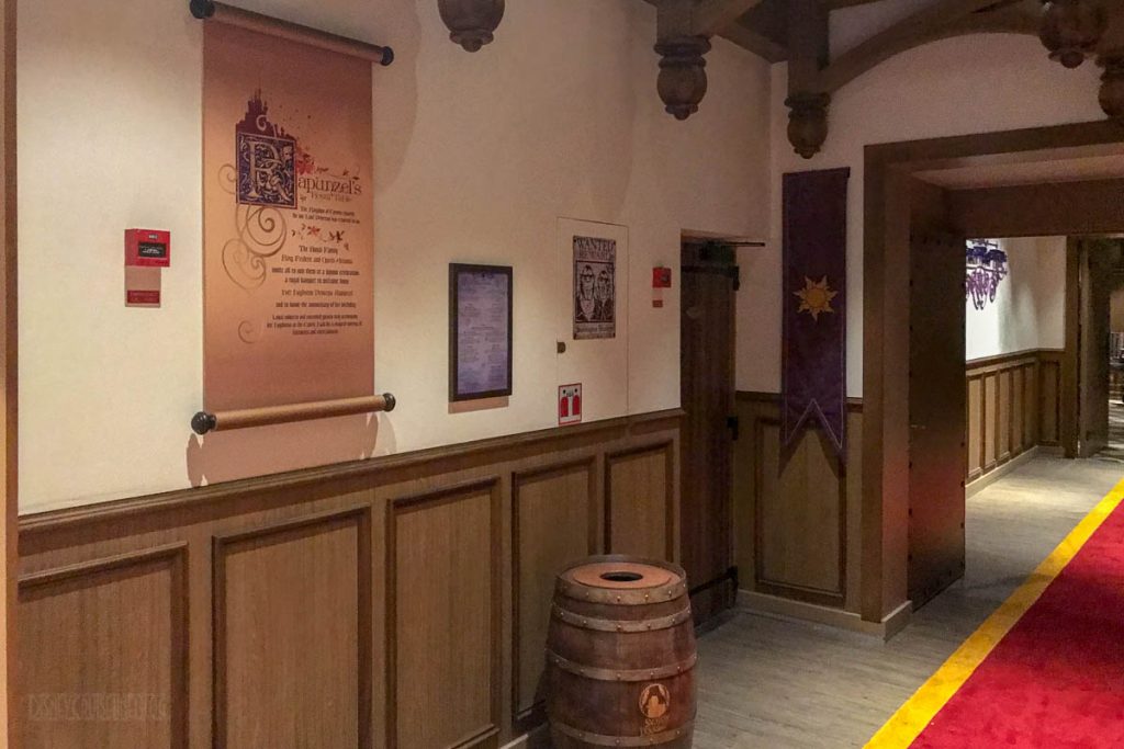 Rapunzel's Royal Table Entrance Walkway